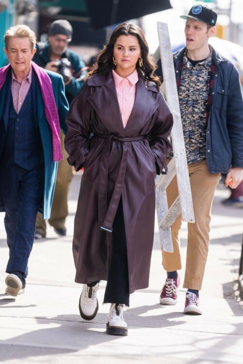 Selena Gomez | ''Only Murderers in the Building'' set, NYC - March 17, 2023