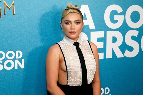 Florence Pugh attends MGM's 'A Good Person' Screening at Metrograph in New York City - March 20, 2023

Her Celebrity Style: Valentino Dress