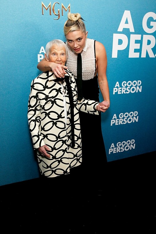 Florence Pugh attends MGM's 'A Good Person' Screening at Metrograph in New York City - March 20, 2023

Her Celebrity Style: Valentino Dress