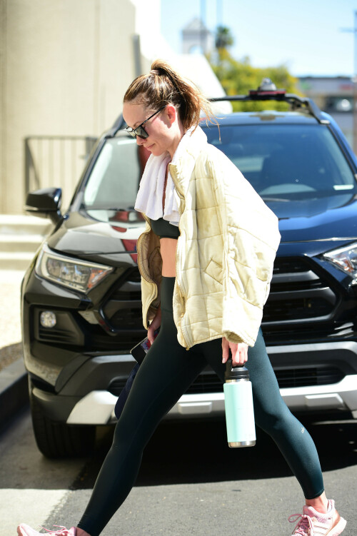 Olivia Wilde is seen on March 24, 2023 in Los Angeles, California