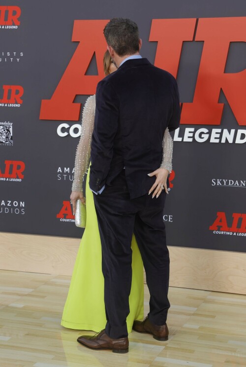 Jennifer Lopez And Ben Affleck At 'Air' World Premiere held at the Regency Village Theatre in Los Angeles - March 27, 2023