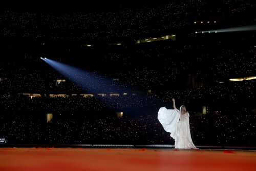 Taylor Swift Performing At AT&T Stadium in Arlington, Texas - March 31, 2023 with Gracie Abrams, Muna, and GAYLE.

#TaylorSwift #THEERASTour