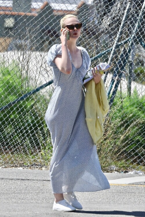 Elle Fanning In Silver Lake - April 6, 2023

Her Celebrity Style: Doen Sofia Dress + Gucci Horsebit 1955 Small Shoulder Bag