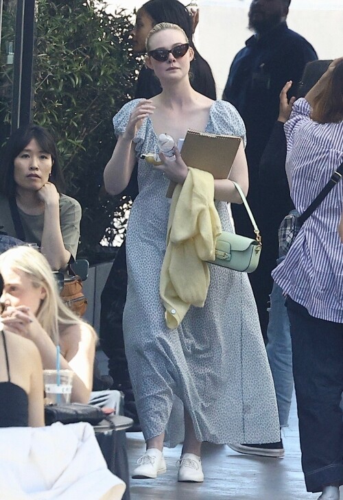 Elle Fanning In Silver Lake - April 6, 2023

Her Celebrity Style: Doen Sofia Dress + Gucci Horsebit 1955 Small Shoulder Bag