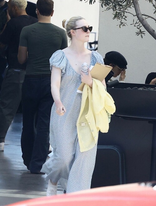 Elle Fanning In Silver Lake - April 6, 2023

Her Celebrity Style: Doen Sofia Dress + Gucci Horsebit 1955 Small Shoulder Bag