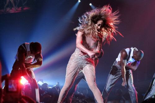 American pop star and actress Jennifer Lopez performs live on stage at the 02 Arena, as part of her Dance Again world tour on October 22, 2012 in London, UK

#JLo #DanceAgainTour