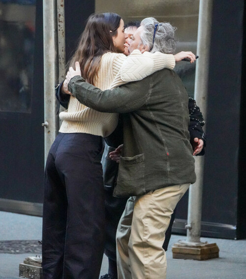 Ana de Armas Candids In New York City - April 9, 2023

Wearing: Louis Vuitton Elbow Patch Ribbed Pullover + Louis Vuitton Dressy Wide-Leg Pants + Louis Vuitton Academy Loafer + Louis Vuitton Pochette Coussin