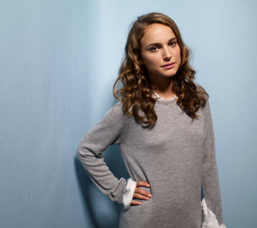 Actress Natalie Portman from "Black Swan" poses for a portrait during the 2010 Toronto International Film Festival in Guess Portrait Studio at Hyatt Regency Hotel on September 14, 2010 in Toronto, Canada.

#NataliePortman