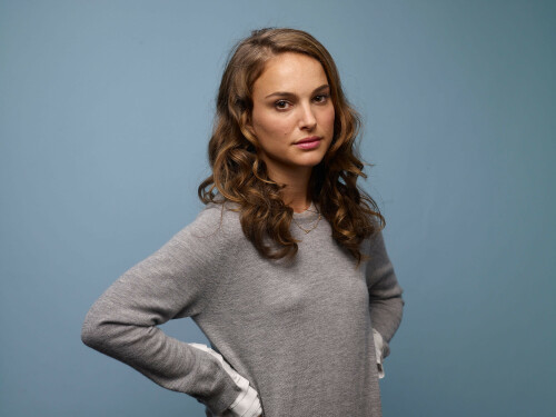 Actress Natalie Portman from "Black Swan" poses for a portrait during the 2010 Toronto International Film Festival in Guess Portrait Studio at Hyatt Regency Hotel on September 14, 2010 in Toronto, Canada.

#NataliePortman