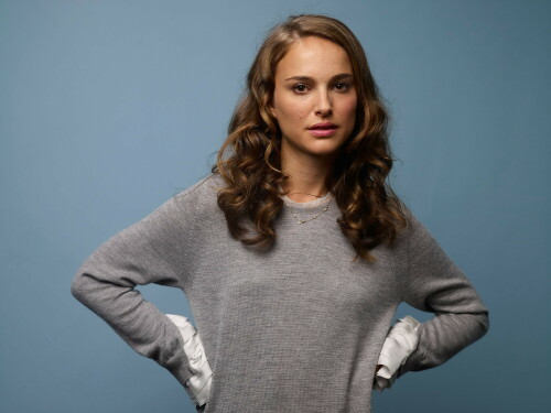 Actress Natalie Portman from "Black Swan" poses for a portrait during the 2010 Toronto International Film Festival in Guess Portrait Studio at Hyatt Regency Hotel on September 14, 2010 in Toronto, Canada.

#NataliePortman