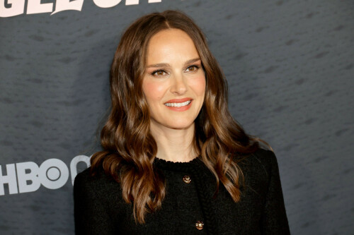 Natalie Portman - HBO Documentary Films' Series 'Angel City' Premiere in West Hollywood - May 4, 2023

Natalie attended HBO Documentary Films’ Series “Angel City” Los Angeles Premiere at Pacific Design Center in West Hollywood, California on May 4, 2023. Kara Nortman and Julie Uhrman, the co-founders of the team and the vast majority of the players also walked the red carpet with her.

Natalie Portman Walks Pink Carpet for Angel City Premiere

On Thursday, May 4, 2023, HBO hosted the red carpet premiere for the highly anticipated documentary series, ANGEL CITY, at the Pacific Design Center in Los Angeles. Executive producer and Angel City Co-Founder Natalie Portman attended, along with director Arlene Nelson, executive producers Elizabeth Chai Vasarhelyi, Christine O’Malley, Anna Barnes, Sophie Mas, and co-producer Michaela Celella.

Angel City Football Club attendees included Angel City FC Co-Founder and President Julie Uhrman, Co-Founder Kara Nortman, Angel City FC star players Christen Press, Sydney Leroux, and Simone Charley, Angel City FC manager Freya Coombe, National Women’s Soccer League Commissioner Jessica Berman, Angel City investors and former US Women’s National Team players Angela Hucles, Shannon MacMillan, and Ronnie Fair Sullins, Angel City investor and former US Men’s National Team player Cobi Jones and Los Angeles Sparks player Jordin Canada.

Angel City is a gripping docuseries that goes behind the scenes and onto the pitch of the groundbreaking Los Angeles-based professional National Women’s Soccer League team, Angel City Football Club. Pulling back the curtain on the origin story through the 2022 inaugural season of the female-founded and led team, the series reveals the passion and grit needed to build a franchise from scratch and blaze a bold trail in the world of professional sports.

Natalie Portman Is a Miu Miu Girl in Tiny Shorts & Peep-Toe Heels at ‘Angel City’ LA Premiere

Natalie Portman gave power dressing an edgy upgrade for the premiere of the “Angel City” documentary in West Hollywood, Calif., on Thursday. The Academy Award-winning actress is one of the directors of the new HBO docuseries, which takes a deep dive into the origins of the professional women’s soccer team, Angel City FC.

Portman put her own personal spin on monochromatic style for the occasion. The “Thor: Love and Thunder” star arrived at the Pacific Design Center in a full ensemble by Miu Miu.

Portman’s outfit included a black jacket and matching tiny boy shorts. Both pieces were decorated with gold buttons and had square pockets at the front.

Sticking to a minimalistic style moment, Portman opted for minimal accessories. As for glam, the entertainer went with soft makeup and styled her hair in loose waves.

Giving the outfit a literal boost, the “Black Swan” actress completed her look with a pair of peep-toe platform pumps. The silhouette featured a large bow across the toe, a thick strap at the back and sat atop a thin stiletto heel.

When it comes to fashion, Portman has a stylish yet refined aesthetic. The Golden Globe winner tends to gravitate towards creations from labels like Mugler Haute Couture, Givenchy and even Gucci for red-carpet events and appearances.

“Angel City” is a gripping docuseries that goes behind the scenes and onto the pitch of the groundbreaking Los Angeles-based professional women’s soccer team, Angel City Football Club. Pulling back the curtain on the origin story through the 2022 inaugural season of the female-founded and led team, the series reveals the passion and grit needed to build a franchise from scratch and blaze a bold trail in the world of professional sports. The three-part HBO original documentary was directed by Arlene Nelson and executive produced by Academy Award-winners Natalie Portman, Elizabeth Chai Vasarhelyi and Jimmy Chin, with Sophie Mas, Anna Barnes and Christine O’Malley.

#NataliePortman