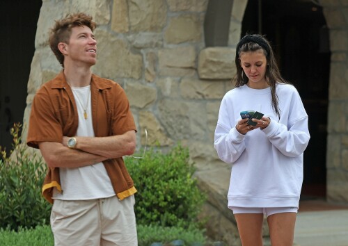 Nina Dobrev and Shaun White look loved up as they take their dog for a walk in Santa Barbara - August 24, 2023

Nina Dobrev and Shaun White look loved up as they take their dog for a walk in Santa Barbara before hitting the road to head north

Love birds Nina Dobrev and Shaun White are on a road trip up the coast of California.

The Vampire Diaries alum, 34, and Olympic snowboard gold medalist, 36, took their cute, black and white dog Maverick for a walk.

The couple of more than three years were also charging their Tesla at their Santa Barbara hideaway before continuing their journey north.

The Love Hard actress - who was spotted with her beau in New York City last month - looked fit and fresh in a white Alo sweatshirt and white shorts. She wore her dark hair half up and half down and seemed to by having an animated conversation with her long time love.

The San Diego native, meanwhile, wore a short-sleeved, rust-colored shirt over a white t-shirt and khaki shorts.

The couple has been inseparable since they went Instagram official in April 2020 and have sparked engagement rumors of late.

However, the pair have frequently told interested fans and press that they are in no hurry to get married.

Although, last month the couple did buy a $4.3 million midcentury modern house in Los Angeles together.

Last month, the Olympian debuted his Max docuseries Shaun White: The Last Run.

During the promotion of the series, he called his partner 'incredible.'

'She’s just been so supportive and having her in my corner for this chapter in my life where I’m retired and looking for what’s next,' he told Extra.

'And even making this documentary, I was like: "Can you help me? This isn’t my world. I don’t know the film industry. I don’t know what to ask for, what to do."'

Leaping to the rescue, Nina 'was like: "You need to call this person, you need to talk to that, you need to ask for this."'

dailymail.co.uk

#NinaDobrev