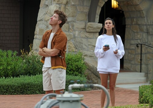 Nina Dobrev and Shaun White look loved up as they take their dog for a walk in Santa Barbara - August 24, 2023

Nina Dobrev and Shaun White look loved up as they take their dog for a walk in Santa Barbara before hitting the road to head north

Love birds Nina Dobrev and Shaun White are on a road trip up the coast of California.

The Vampire Diaries alum, 34, and Olympic snowboard gold medalist, 36, took their cute, black and white dog Maverick for a walk.

The couple of more than three years were also charging their Tesla at their Santa Barbara hideaway before continuing their journey north.

The Love Hard actress - who was spotted with her beau in New York City last month - looked fit and fresh in a white Alo sweatshirt and white shorts. She wore her dark hair half up and half down and seemed to by having an animated conversation with her long time love.

The San Diego native, meanwhile, wore a short-sleeved, rust-colored shirt over a white t-shirt and khaki shorts.

The couple has been inseparable since they went Instagram official in April 2020 and have sparked engagement rumors of late.

However, the pair have frequently told interested fans and press that they are in no hurry to get married.

Although, last month the couple did buy a $4.3 million midcentury modern house in Los Angeles together.

Last month, the Olympian debuted his Max docuseries Shaun White: The Last Run.

During the promotion of the series, he called his partner 'incredible.'

'She’s just been so supportive and having her in my corner for this chapter in my life where I’m retired and looking for what’s next,' he told Extra.

'And even making this documentary, I was like: "Can you help me? This isn’t my world. I don’t know the film industry. I don’t know what to ask for, what to do."'

Leaping to the rescue, Nina 'was like: "You need to call this person, you need to talk to that, you need to ask for this."'

dailymail.co.uk

#NinaDobrev