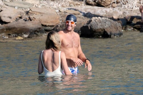 Margot Robbie | Sexy in a Swimsuit at a Beach in Greece - August 2023

Fans praise Margot Robbie for her 'au naturel' look as she goes for a dip in Greece with husband TomMargot Robbie's fans praised her 'au naturel' look on Tuesday as she enjoyed a relaxing beach day with her husband Tom Ackerley in Greece.

The Australian actress, 33, looked effortlessly stunning as she showed off her youthful visage and figure in a high-cut white one-piece while going for a swim.

She was flooded with comments from her loyal followers who applauded her for maintaining her natural beauty.

'Impressive, flawless and natural, that is what a star with class wears the correct bathing suit. No silicone, Botox or padding,' one person said.

Another said: 'Wow... you can actually see frown lines when she squints which means no Botox....how refreshing.'

'My God, she is naturally beautiful,' a third agreed.

Another person commented: 'She looks lovely, she is talented and hard working and seems to have a very happy private life.'

'At last a picture of a natural born beauty. So wonderfully refreshing,' one wrote.

Robbie's European vacation comes after she is reportedly set to make $50 million in salary and bonuses from her new movie Barbie that saw her play the titular character in the Greta Gerwig-directed project.

She will taking home the whopping pay check, having also produced the film through her production company, LuckyChap Entertainment, Variety reported earlier this month, citing three individuals with knowledge of her deal.

LuckyChap - which Robbie founded in 2014 with Ackerley, and friends Josey McNamara and Sophia Kerr - has also produced Promising Young Woman, Birds Of Prey and series Maid.

Gerwig is also likely to receive bonuses due to the incredible success of Barbie.

The filmmaker made history, flying past more than $1 billion in worldwide box office gross, becoming the first movie directed solely by a woman to do so.

The film, based off the beloved Mattel character, is co-written by the director with longtime partner Noah Baumbach.

DailyMail

#MargotRobbie