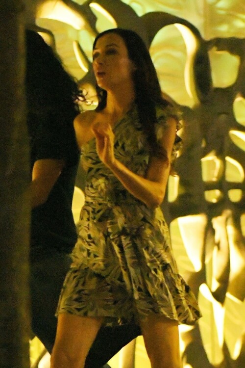 Famke Janssen was seen getting dinner at Jac's on Bond Street with a friend in New York - August 30, 2023

#FamkeJanssen