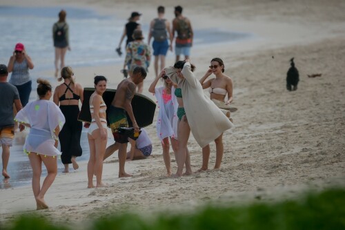 Selena Gomez in a bikini on the beach in Honolulu, HI - January 1, 2020

Ouch! Selena Gomez Gets Stung by a Man-of-War During Her Hawaiian Vacation

Selena Gomez is taking time for herself in 2020! Over the weekend, the 27-year-old singer was spotted enjoying a beach day in Hawaii with her pals. Selena donned a green floral bikini as she took in the scenic views, but she then had a scary moment when she was stung by a man-of-war. Ouch! Luckily, her friends were there to help her out, and one of them even carried her the rest of the way.

Selena has also been sharing snaps from her getaway on Instagram, and aside from getting stung, it looked like total bliss. While one shot featured her posing on a yacht, another showed her looking toward a stunning sunset. "Hi New Year. Let's make this one better than the rest," she captioned the photos. She posted even more scenic pictures from the trip on her Instagram Story, including a snapshot of her modeling a slip dress against an ocean background.

She appears to be taking a break from promoting her forthcoming album, Rare, which is set to be released on Jan. 10. Not only has Selena previously teased her new collection of songs on Instagram, but she also rocked some new merch for the anticipated LP, which will include her singles "Look at Her Now" and "Lose You to Love Me." But for the time being, she's swapping her luxe outfits for some sexy swimwear. Keep scrolling to see more photos from her Hawaiian getaway!

popsugar

#SelenaGomez