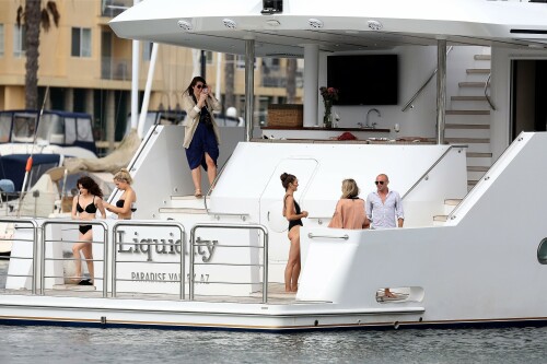 AnnaLynne McCord | black bikini on a yacht in Los Angeles - June 21, 2018

AnnaLynne McCord flaunts her washboard abs on a yacht as she prepares to be a muse for a painter

She rose to fame ten years ago after starring in the American drama remake 90210.

And since then, doors have been opened for AnnaLynne McCord's - with the actress posing in a bikini as a muse for a painter on Thursday.

The 30-year-old beauty flashed her toned abs and lean physique while standing on a a yacht in Los Angeles.

Held together with gold rings, the matching two-piece featured various straps.

The beauty remained modest and warm with a rust colored kimono over the top of her swimsuit.

AnnaLynne's blonde locks were styled out into a natural wave.

Her glam was radiant and featured contoured cheekbones and a bronzed complexion.

The philanthropist was also seen speaking to various other women while on-board the yacht.

And although AnnaLynne is renowned for her spectacular red carpet looks and social media posts, she also ensures she embraces her natural beauty.

Taking to Instagram on Wednesday, she shared a makeup free shot wile drawing attention to her acne scars.

'#wokeupthisway was not a challenge I can say I necessarily wanted to be a part of,' she confessed in the candid post.

'I still have my acne scars reminding me of years of insecurity (which I still feel when the light hits them the wrong way ): ) -I do love the idea of reminding ourselves that being perfect means being unique which means being the youEST you, you can be.'

DailyMail

#AnnaLynneMcCord