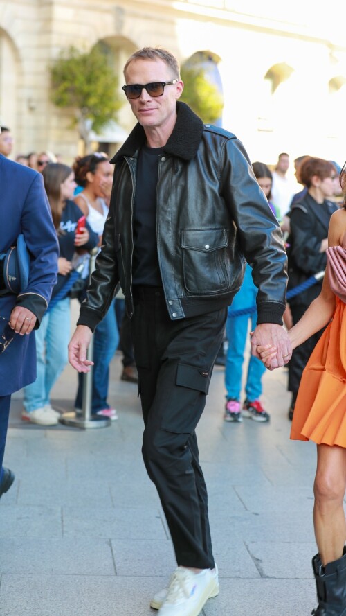 Jennifer Connelly and Paul Bettany | Seen returning to the Ritz Hotel in Paris, France - October 2, 2023