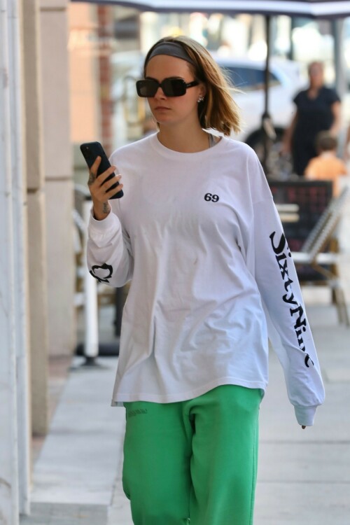 Cara Delevingne - October 9 2023 - Beverly Hills Candids at HQ Pics Space - Celebrity Photos Catalog