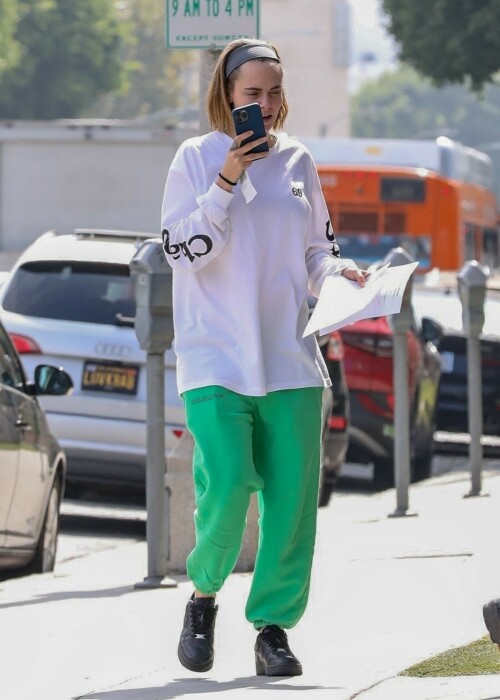 Cara Delevingne - October 9 2023 - Beverly Hills Candids at HQ Pics Space - Celebrity Photos Catalog