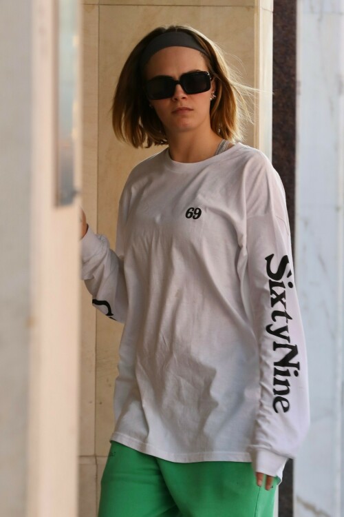 Cara Delevingne - October 9 2023 - Beverly Hills Candids at HQ Pics Space - Celebrity Photos Catalog