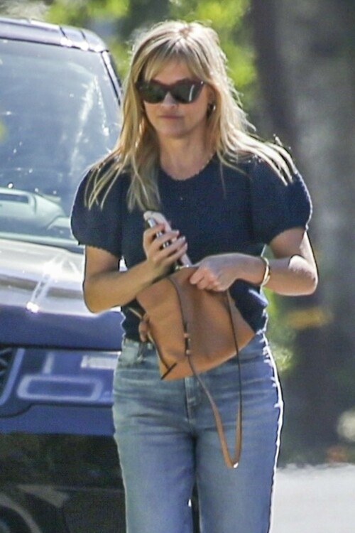 Reese Witherspoon was seen heading to a friend's house in Santa Monica - October 14, 2023

#ReeseWitherspoon