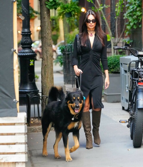 Outfit: Diane von Furstenberg Sheksa Dress, Piferi Nadja Boots, Vertigo Obsidian Medallion, Vogue Vo5513S Sunglasses, Miu Miu Wander Matelasse Nappa Leather Mini Hobo Bag

EMILY RATAJKOWSKI Out with Her Dog in New York - 17.10.2023

#EmilyRatajkowski