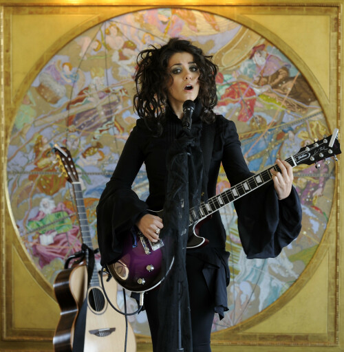 Katie Melua | Chris Pizello Photoshoot 2009

Georgian-born British singer


Ketevan "Katie" Melua (born 16 September 1984) is a Georgian-born British singer, songwriter and musician. She moved to Northern Ireland at the age of eight and then to England at fourteen. Melua is signed to the small Dramatico record label, under the management of composer Mike Batt, and made her musical debut in 2003. In 2006, she was the United Kingdom's best-selling female artist and Europe's highest selling European female artist.
In November 2003, at the age of nineteen, Melua released her first album, Call off the Search, which reached the top of the United Kingdom album charts and sold 1.8 million copies in its first five months of release. Her second album, Piece by Piece, was released in September 2005 and to date has gone platinum four times. Melua released her third studio album Pictures in October 2007.
According to the Sunday Times Rich List 2008, Melua has a fortune of £18 million, making her the seventh richest British musician under thirty. It was reported in 2009 that she may have lost millions as a result of the global economic downturn. As of May 2011 the singer could have a £12m fortune and she came second in the under 30 rich list.

#KatieMelua