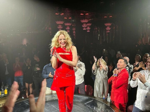 Kylie Minogue | Performing in Voltaire, Las Vegas - November 18, 2023